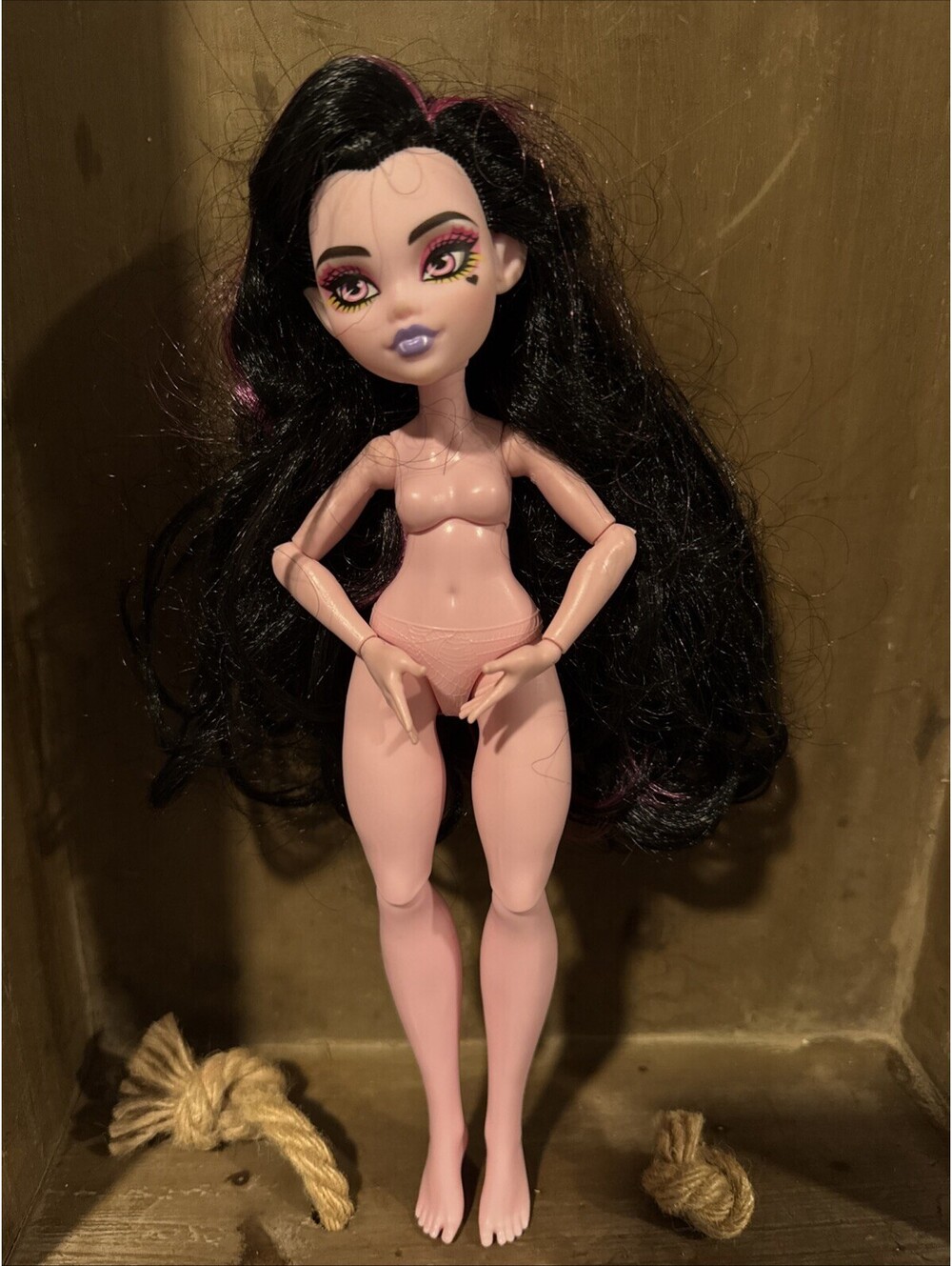 Monster High Scare-adise Island Draculaura Doll- Nude